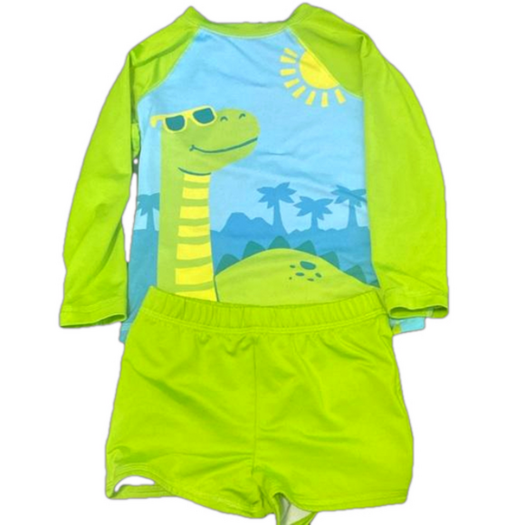 Other - Dinosaur long sleeved swim suit boys shorts 3T